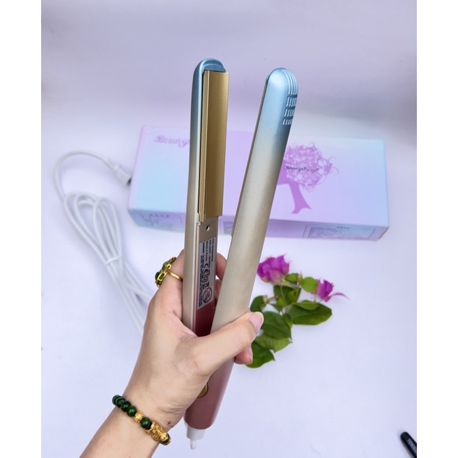 Máy duỗi tóc BeautPrincess Hàn Quốc không dít tóc