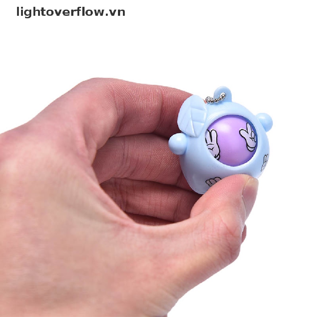 [lightoverflow] Kéo Bấm Ngón Tay Chơi Trò Chơi Rock Mini Tinh Tế