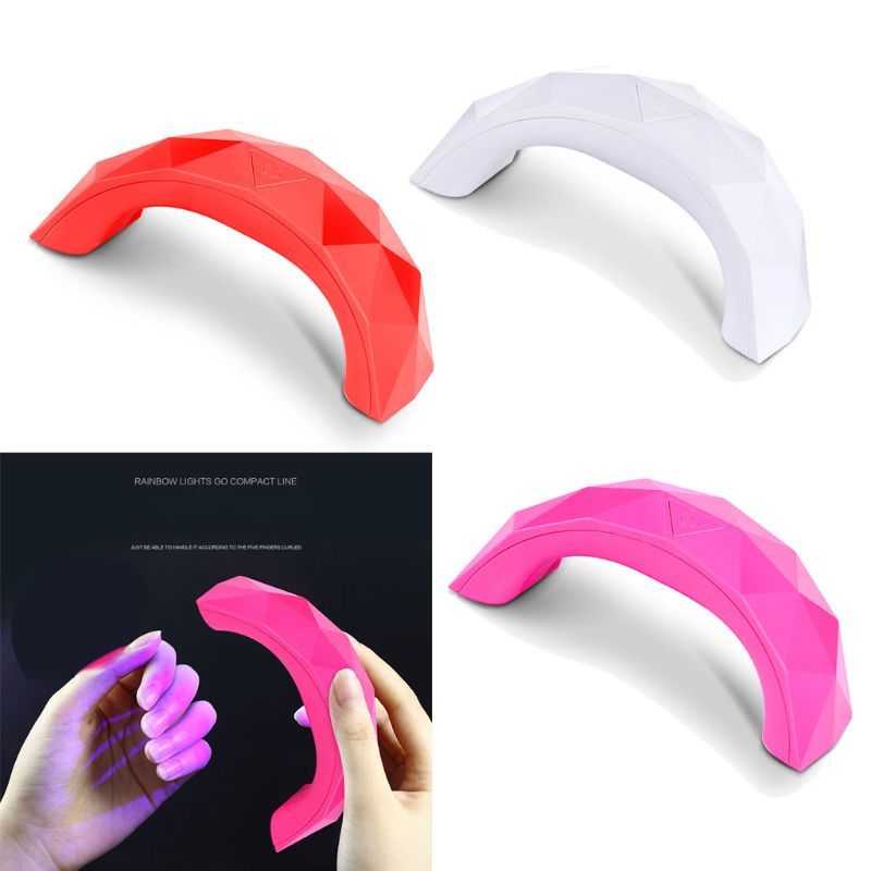 Sa Đèn LED UV Sấy Khô Móng Tay 9W Kèm Cáp USB