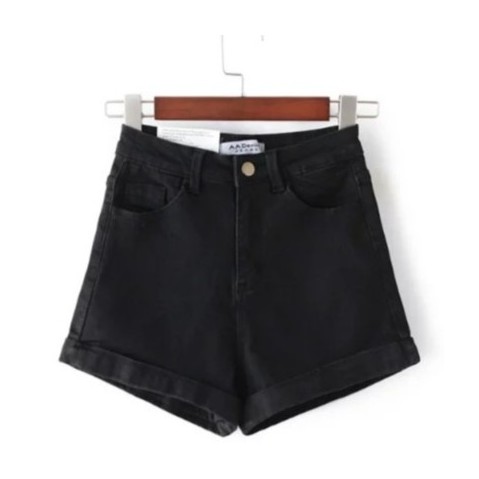 Quần Short Bò Nữ Gập Gấu N11