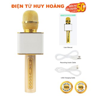 [Giá Rẻ] Micro Karaoke Bluetooth Không Dây SD-08 Hỗ trợ thu âm, âm thanh chuẩn loa to - Chính Hãng - Bảo Hành 6 Tháng