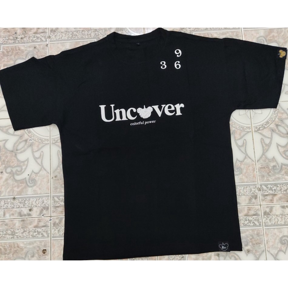 [Mã FAMARAL1 giảm 10k đơn 50k] Áo Thun Uncover 369 full tag có hình thật shop chụp