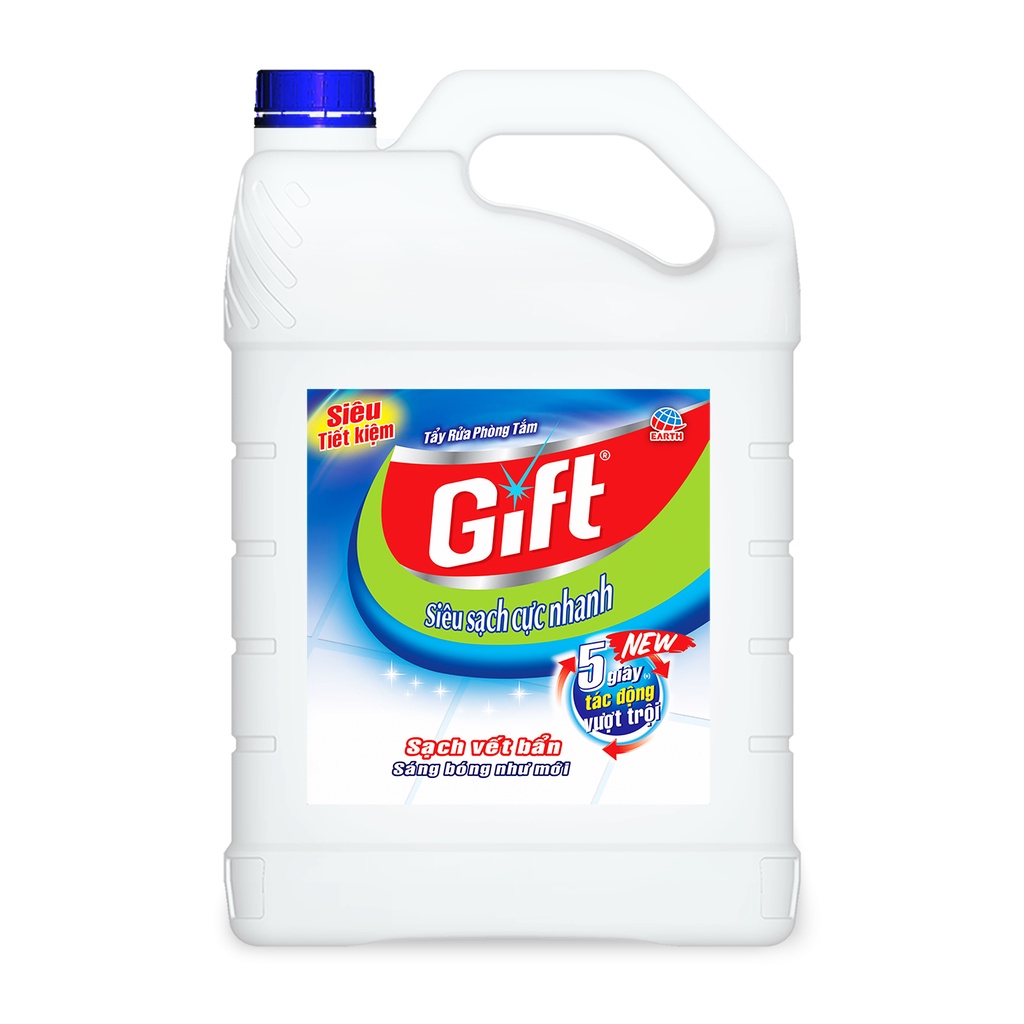 Tẩy toilet/bồn cầu Gift 900ml tiết kiệm tẩy rửa siêu sạch nhà tắm toilet bồn cầu đa năng không mùi làm sạch nhanh