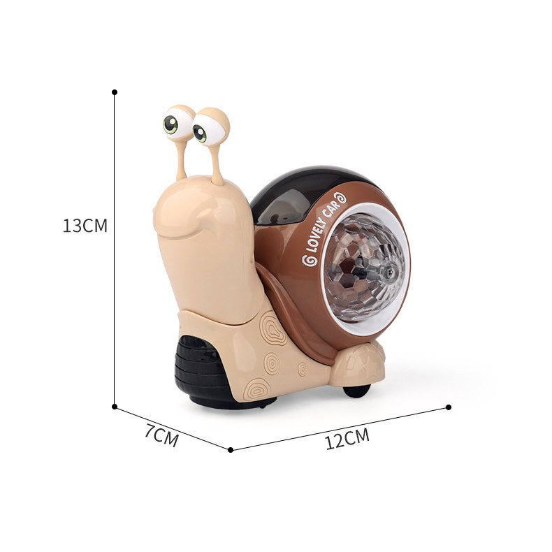 Đồ chơi ốc sên phát sáng, phát nhạc RS9024 mới nhất 2022