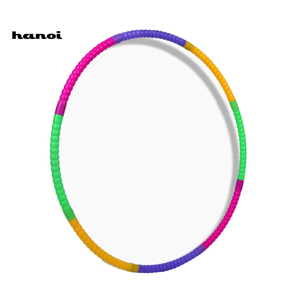 Vòng lắc eo kết nối bằng nhựa nhiều màu sắc 50cm/ 60cm dành cho trẻ em