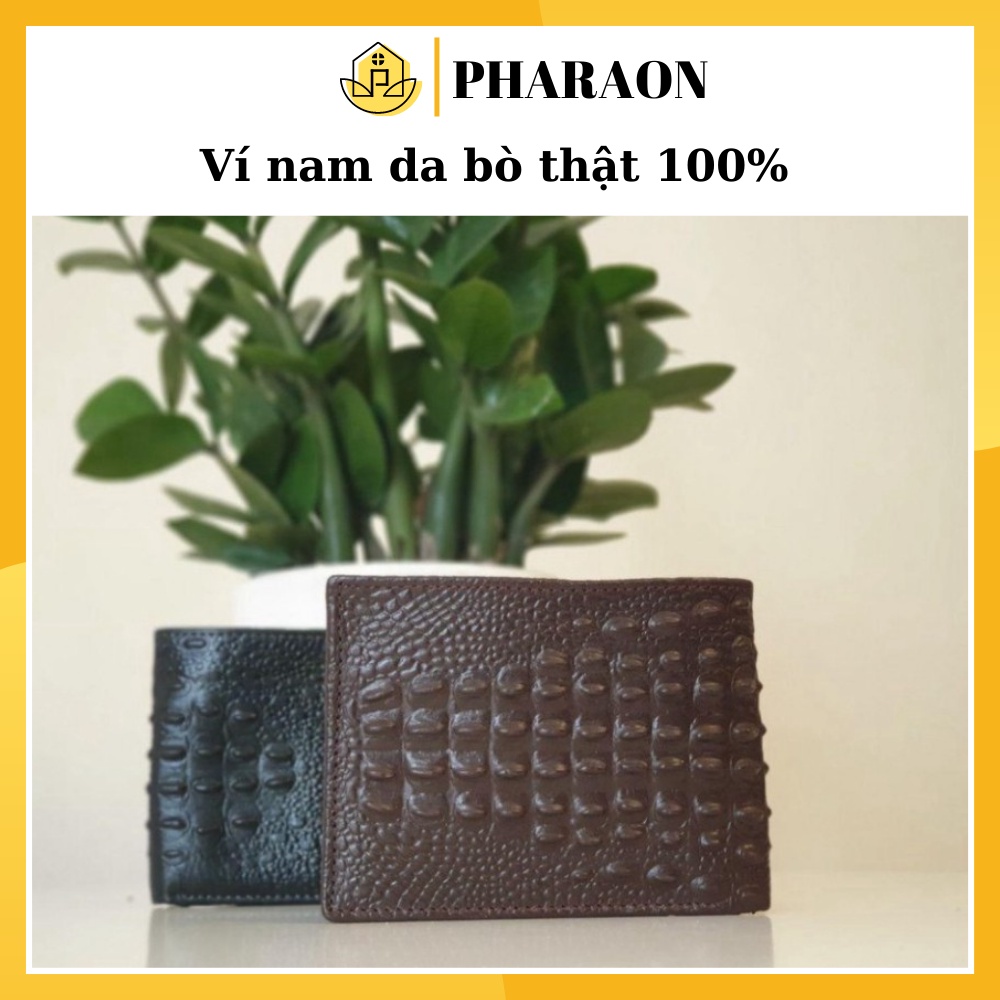 Ví Nam Thời Trang Vân Cá Sấu Da Bò 100% Chính Hãng Siêu Bền Đẹp - Dells Store chính hãng chính hãng