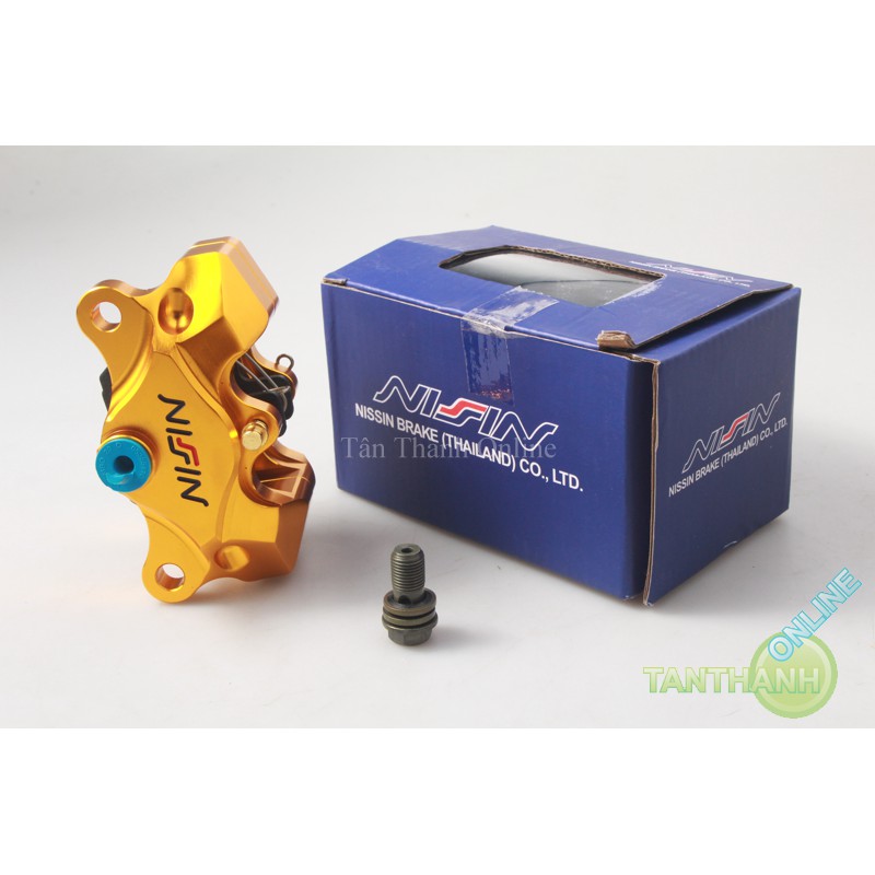 Heo dầu Nissin Brake Thailand CNC 2 pis đối xứng