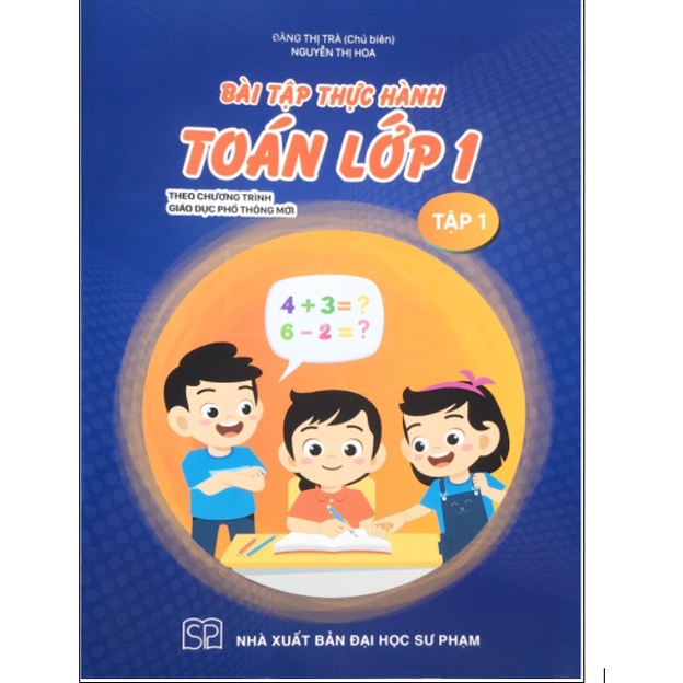 Sách - Combo Bài Tập Thực Hành Toán Lớp 1 (Tập 1+Tập 2)