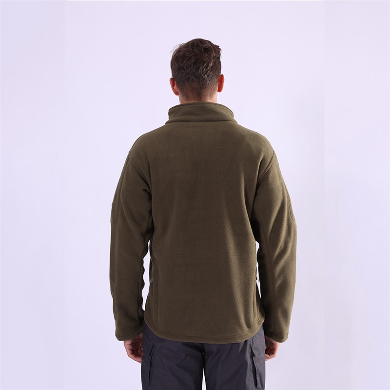 Fleece outdoor warm liner jacket military fan shark skin soft shell liner jacket