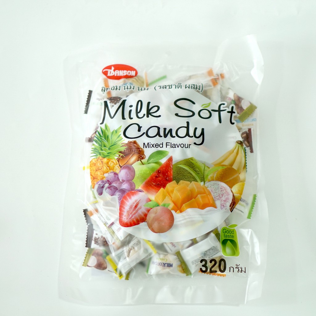 Kẹo sữa mềm vị trái cây 320g Thái Lan