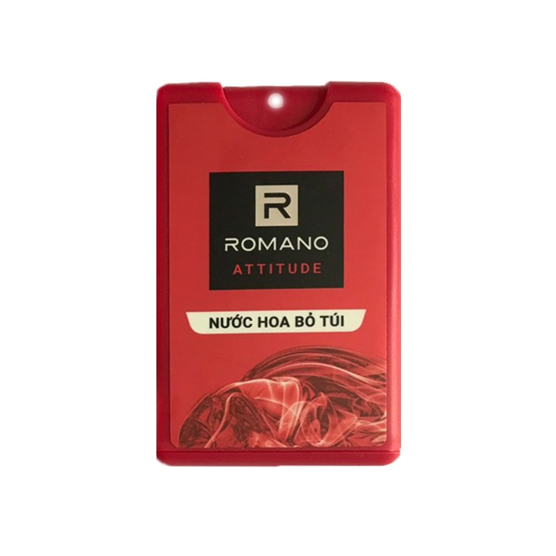 Romano: Nước hoa bỏ túi cho Nam Romano Attitude 18ml