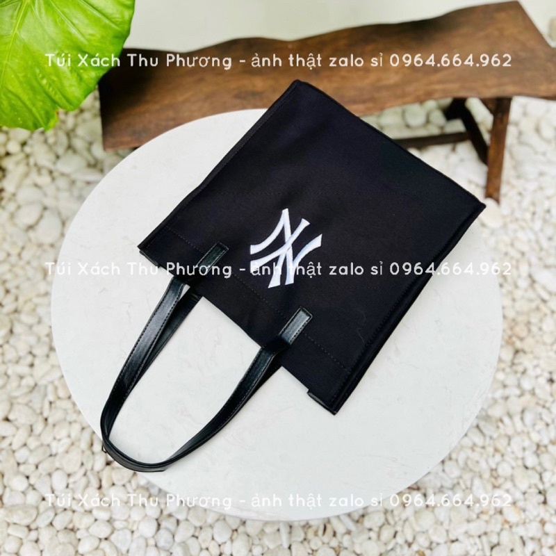 Túi tote thêu chữ, Túi basic quai xách vải canvas siêu phong cách cho cả nam và nữ (ảnh thật shop chụp)
