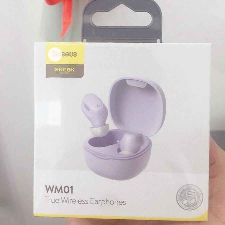 Tai nghe nhạc nhét tai Bluetooth không dây Encok True Wireless Earphones WM01 LV809-WL-New 100%
