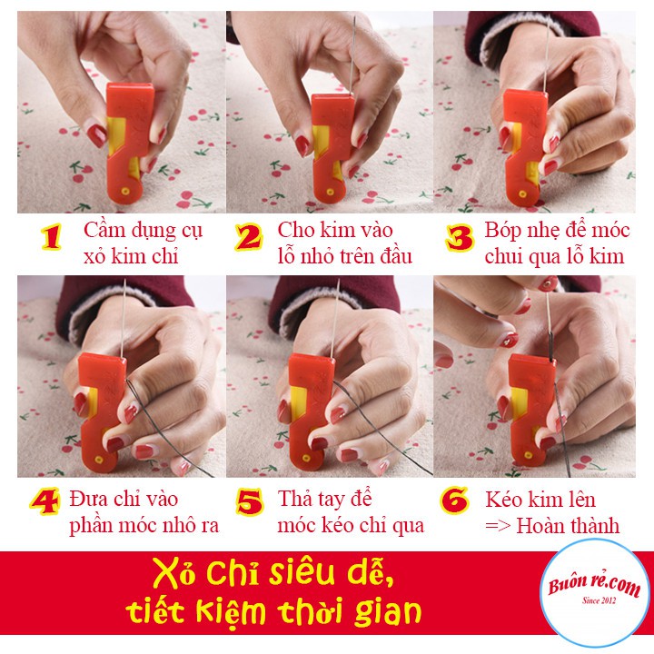 Sỉ 10 Dụng Cụ Hỗ Trợ Xỏ Kim Nhỏ Gọn 01007 Buôn Rẻ