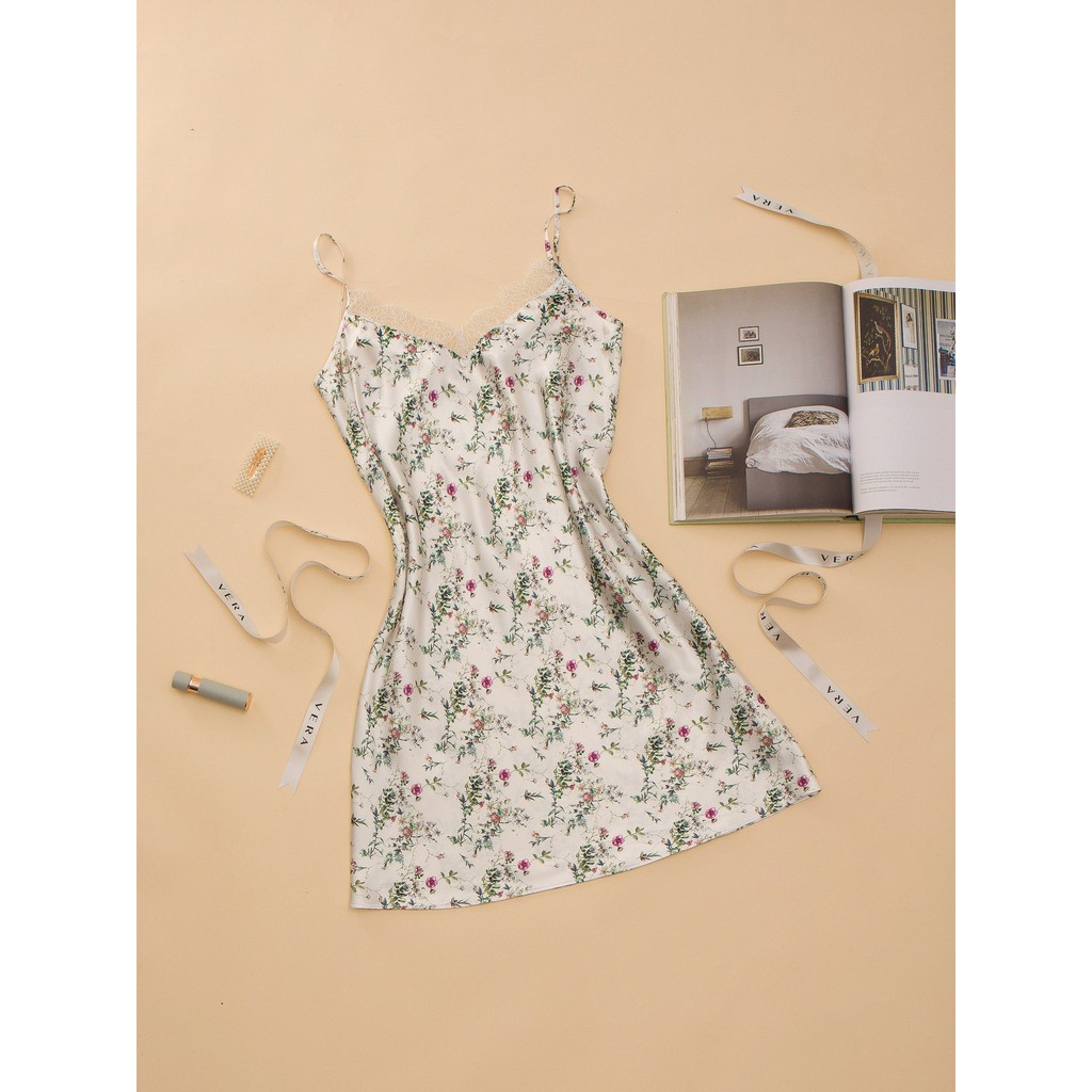 [Mã WABRVR30 giảm 10% tối đa 30k đơn 99k] Đầm 2 dây VERA in chữ - 0341 | BigBuy360 - bigbuy360.vn