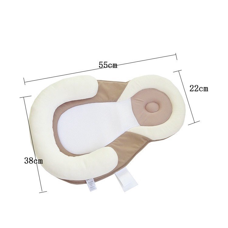 Gối định hình Manny cao cấp cho bé