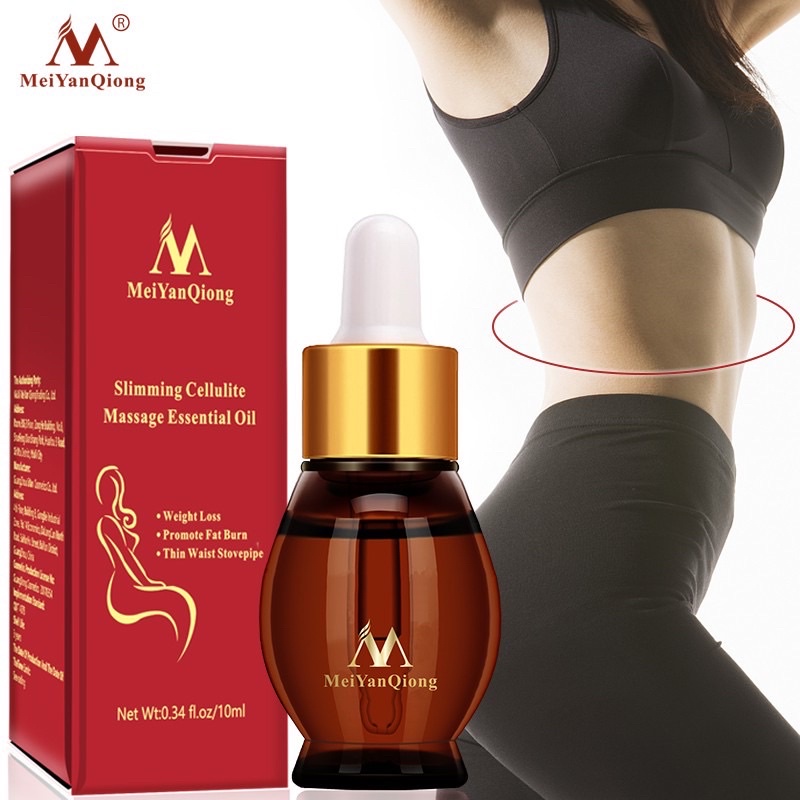 [Che tên] Tinh Dầu Masage Body Tan Mỡ Bụng Giảm Cân Với Chiết Xuất Tự Nhiên Đốt Mỡ Slimming Oil Masage Meiyanqiong