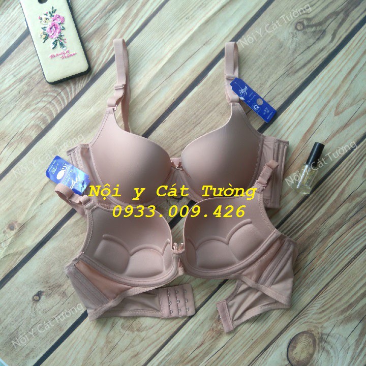 Áo Ngực Boya trơn có gọng, mút mỏng 3 móc cài