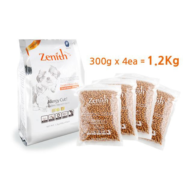  (300gr) Hạt khô loại mềm Zenith cho chó - Gói nhỏ ăn thử