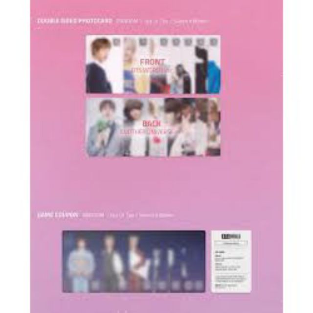 Combo album ảnh BTS world