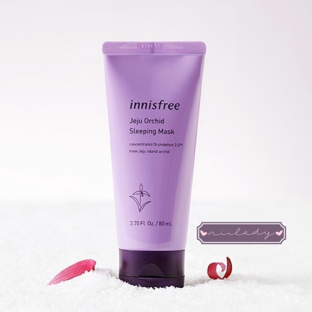 Mặt nạ ngủ Innisfree Jeju Orchid Sleeping Mask 80ml