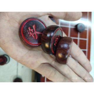 quân cờ gỗ trắc đỏ trơn