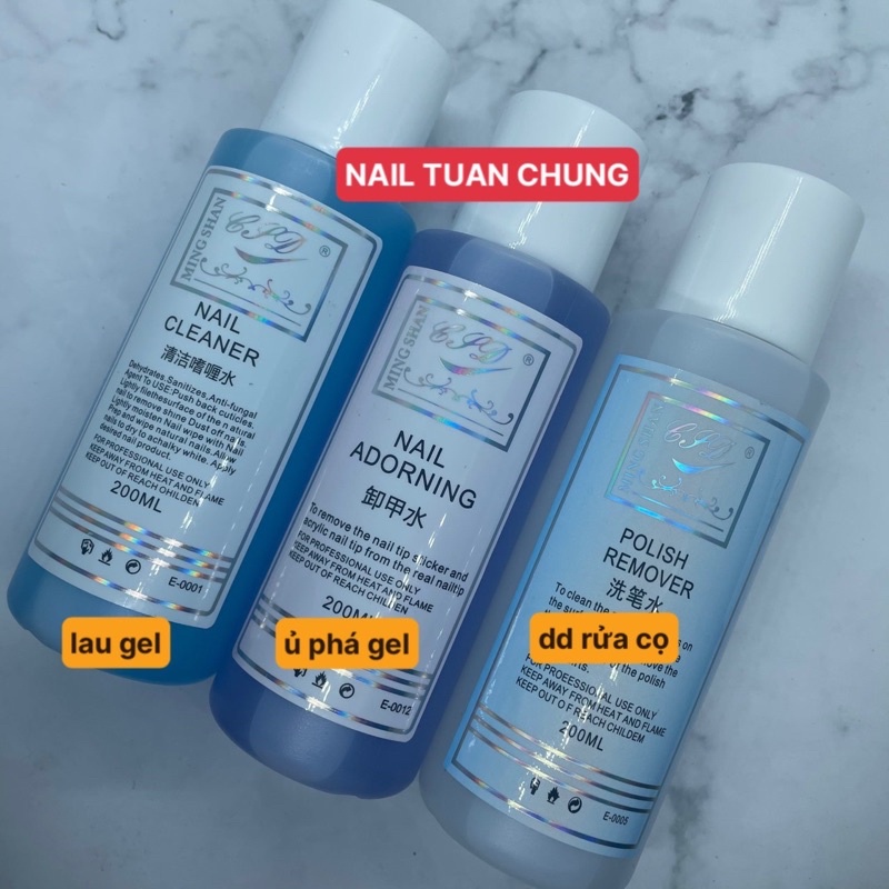 Nước Lau Gel , Nước Ủ Phá , Dung Dịch Rửa Cọ , Cồn Lau Có Mùi Thơm