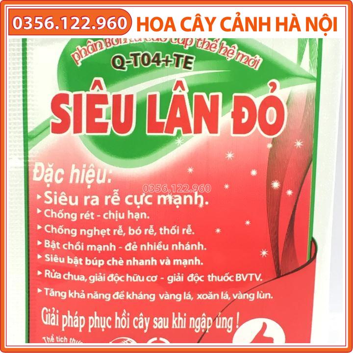 Phân bón siêu lân đỏ dạng dung dịch gói 20ml