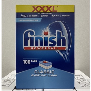 VIÊN RỬA BÁT FINISH 100 VIÊN - TỔNG HỢP MUỐI BÓNG