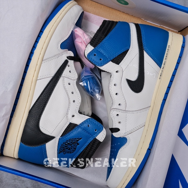 [GeekSneaker] Hot Deal - Giày Jordan 1 High x Travis Scott x Fragment (Cao Cổ)