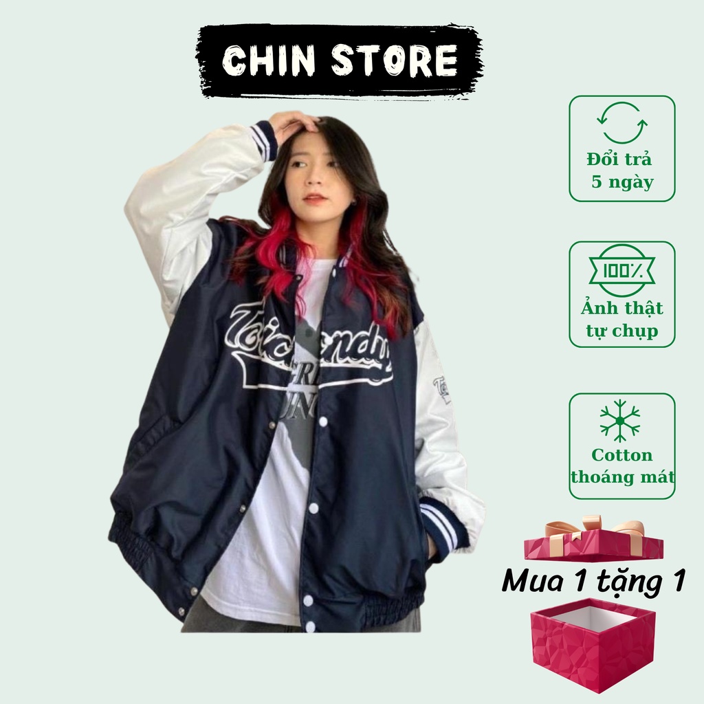 Áo Khoác Bomber Nam Nữ Form Rộng, Áo Bomber A002 Unisex Hai Lớp Cao Cấp Phong Cách Hàn Quốc TORICNDY