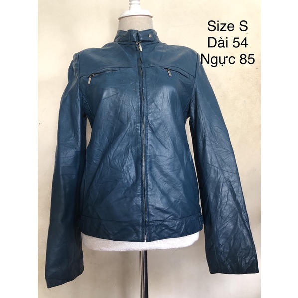 Áo da thật size S hàng si tuyển