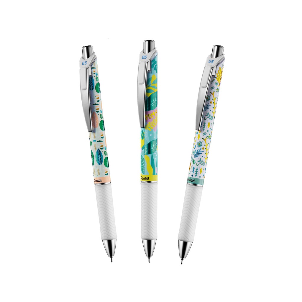 Bút bi Energel Kawaii đầu bi 0.5mm Pentel BLN75KW [Combo 3 cây]