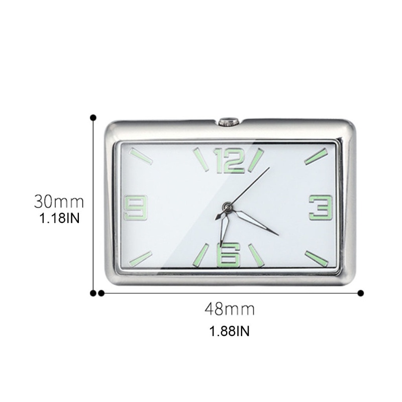 Đồng hồ mini phát sáng cho xe hơi