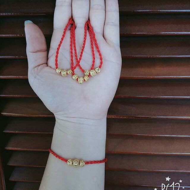 Vòng may mắn Bi vàng