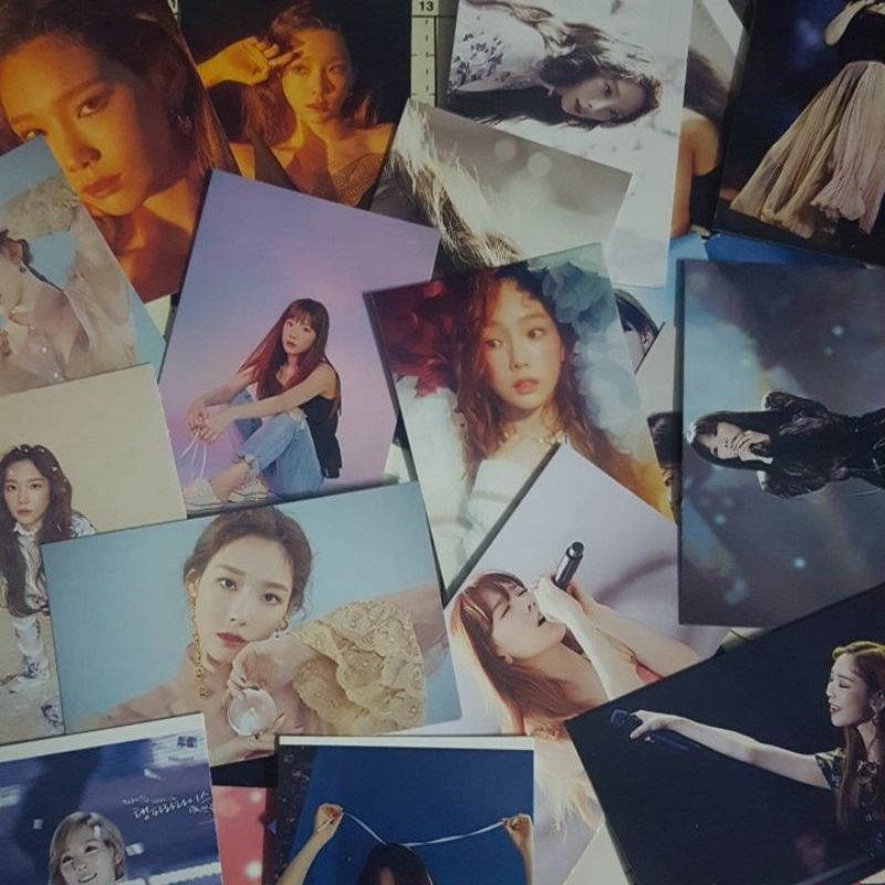 Lomo card 72 ảnh TAEYEON - FOUR SEASONS + NYLON + Concert