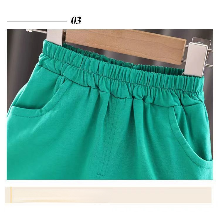 Set Áo Thun Ba Lỗ Và Quần Short Thời Trang Mùa Hè Mới Cho Bé Trai