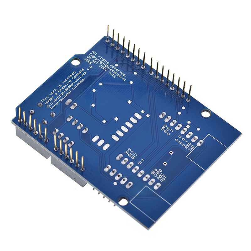 Bảng phát triển lá chắn không dây ESP8266 ESP-12E UART WIFI cho Mô-đun bảng mạch Arduino UNO R3