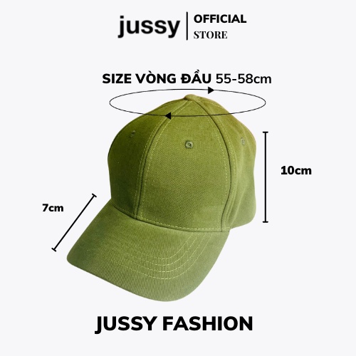 Mũ Lưỡi Trai Trơn Vải Kaki Wash Nón Kết Nam Nữ Jussy Fashion Phong Cách Nón Lưỡi Trai Unisex Form Cứng Nhiều Màu Hot