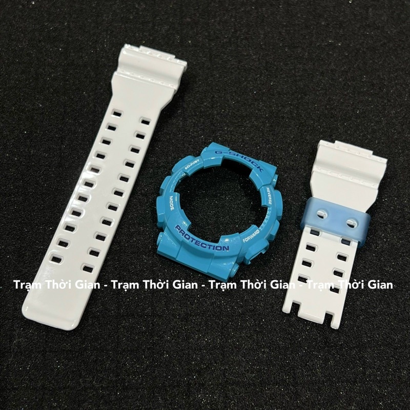 Set vỏ đồng hồ G-Shock GA-110 Xanh Dương Trăng bóng hàng real