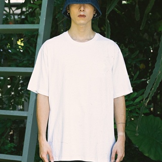 Áo thun oversize Frankee - Plain T-shirt - Trắng