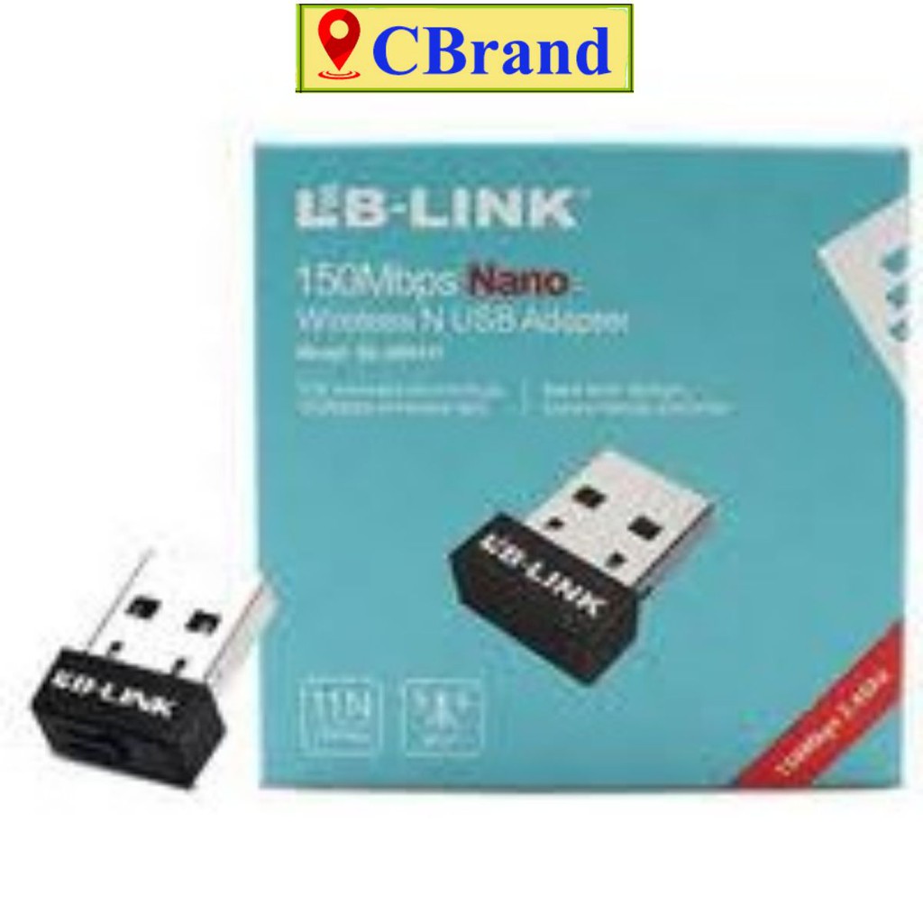 USB Thu WIFI LB LINK NANO BL WN151⚡️Tiện Lợi Dùng Cho Laptop, Pc Bh 12 Tháng⚡️C.Brand