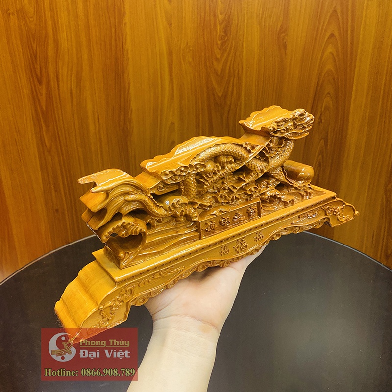 Đế Kiếm gỗ đào cao cấp cỡ trung