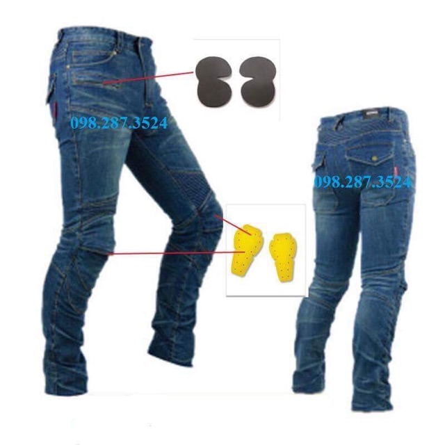 Quần giáp Jean Komine PK718