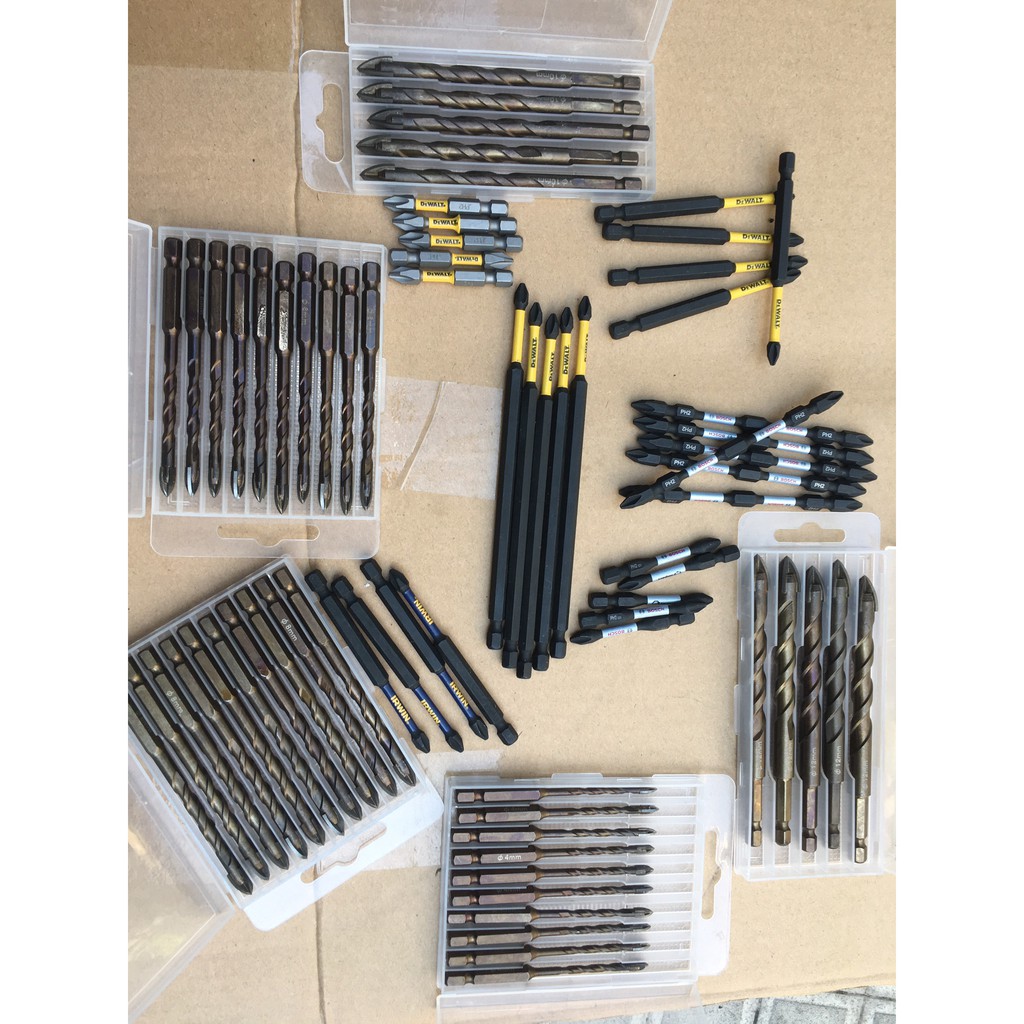 Mũi khoan cao cấp thép chuôi lục giác phi 4- 12mm hàng Nhật