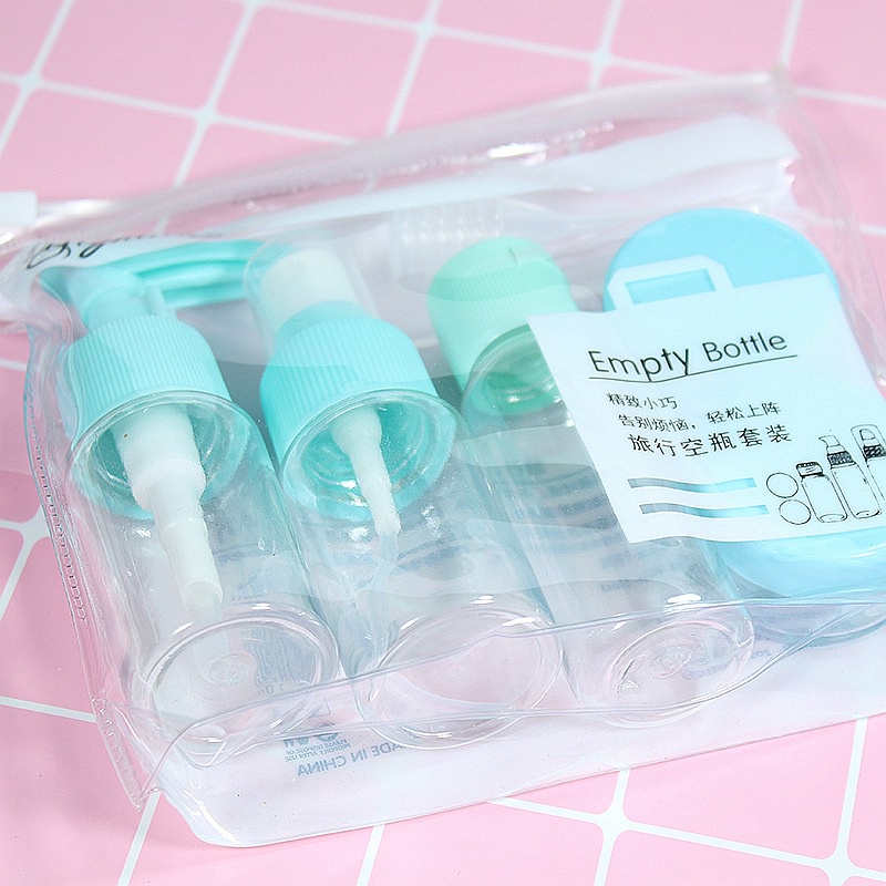 Bộ chiết mỹ phẩm tiện dụng, chai hoặc lọ đựng mỹ phẩm mini, dụng cụ chiết mỹ phẩm