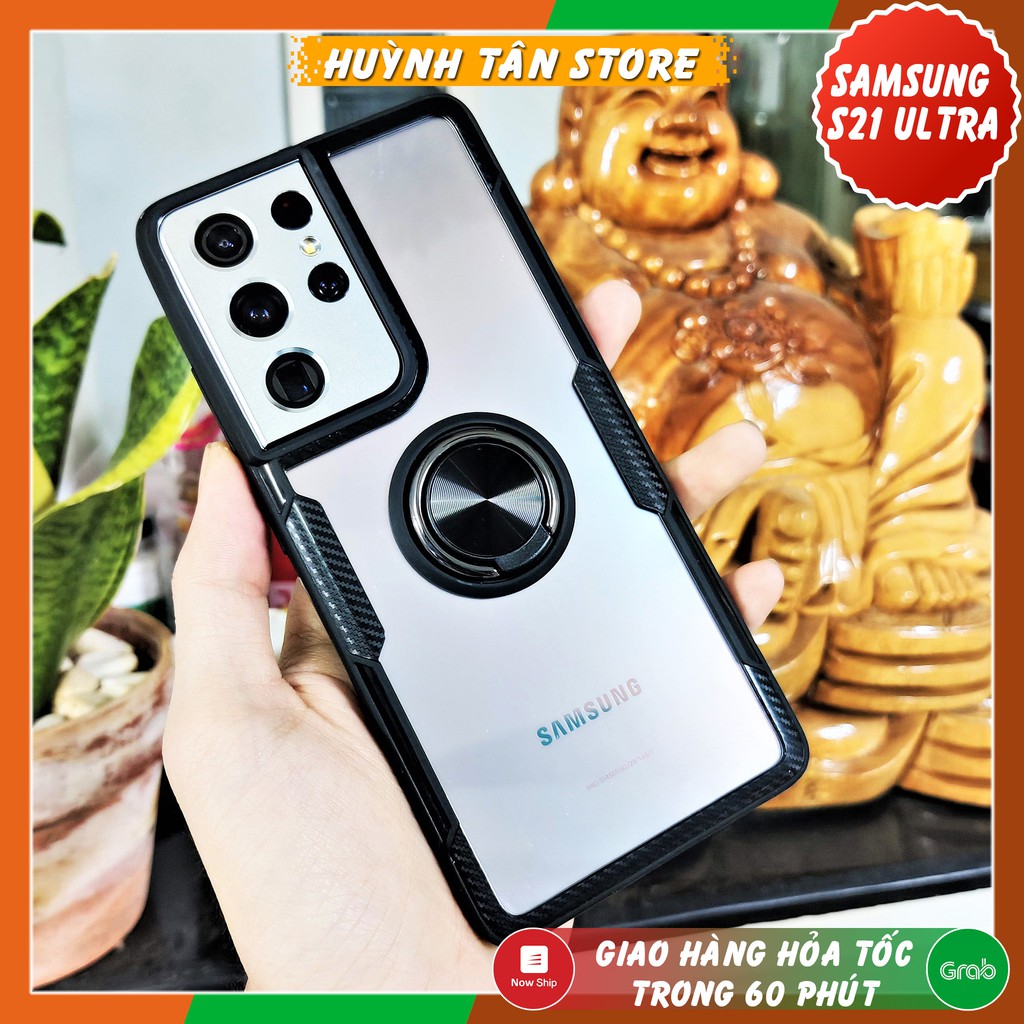 Ốp lưng Samsung S21 Ultra chống sốc RING CASE