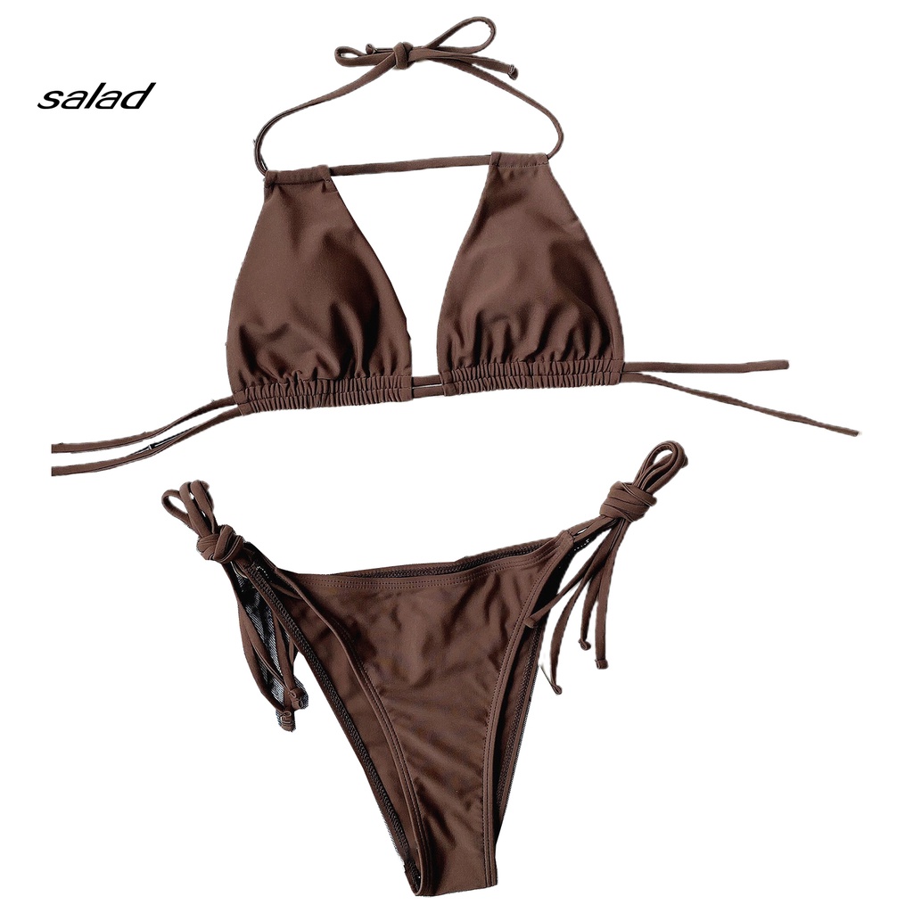 Bộ đồ bơi hai mảnh có dây rút thời trang mùa hè cho nữ
 | BigBuy360 - bigbuy360.vn