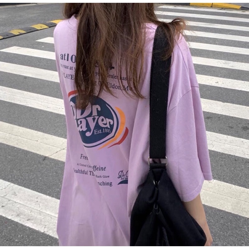 Áo phông tay lỡ form rộng, áo thun unisex nam nữ chất cotton in chữ layer | BigBuy360 - bigbuy360.vn