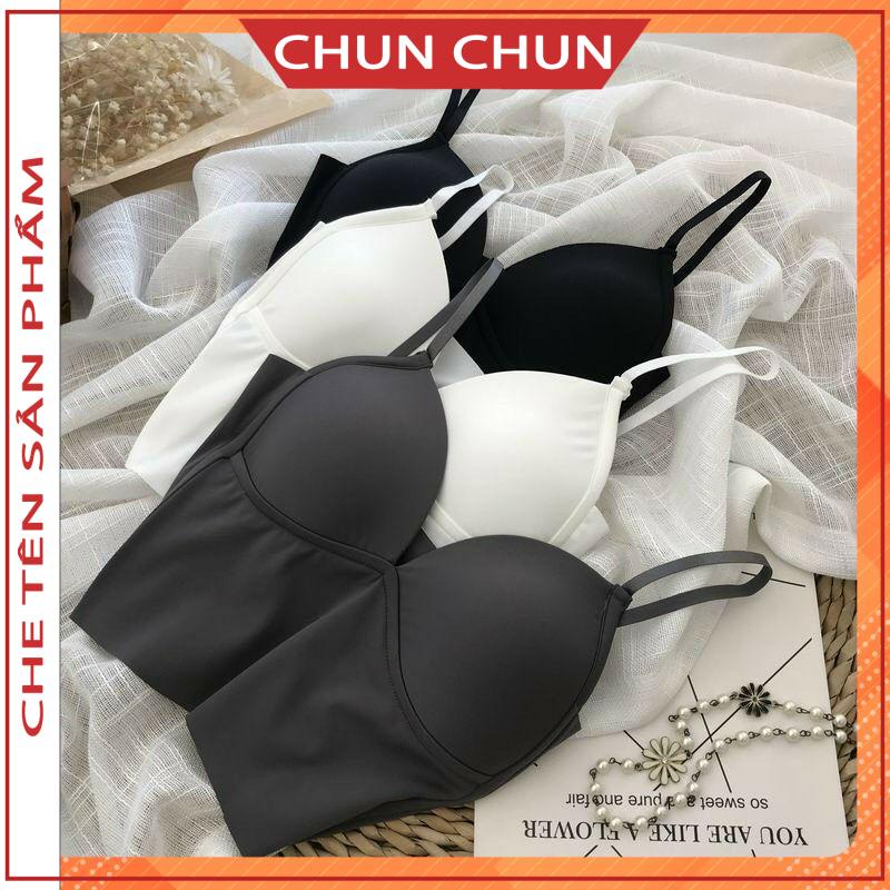 Áo bra su 2 dây cao cấp chất su mềm mát xịn xò Chunchun 268.
